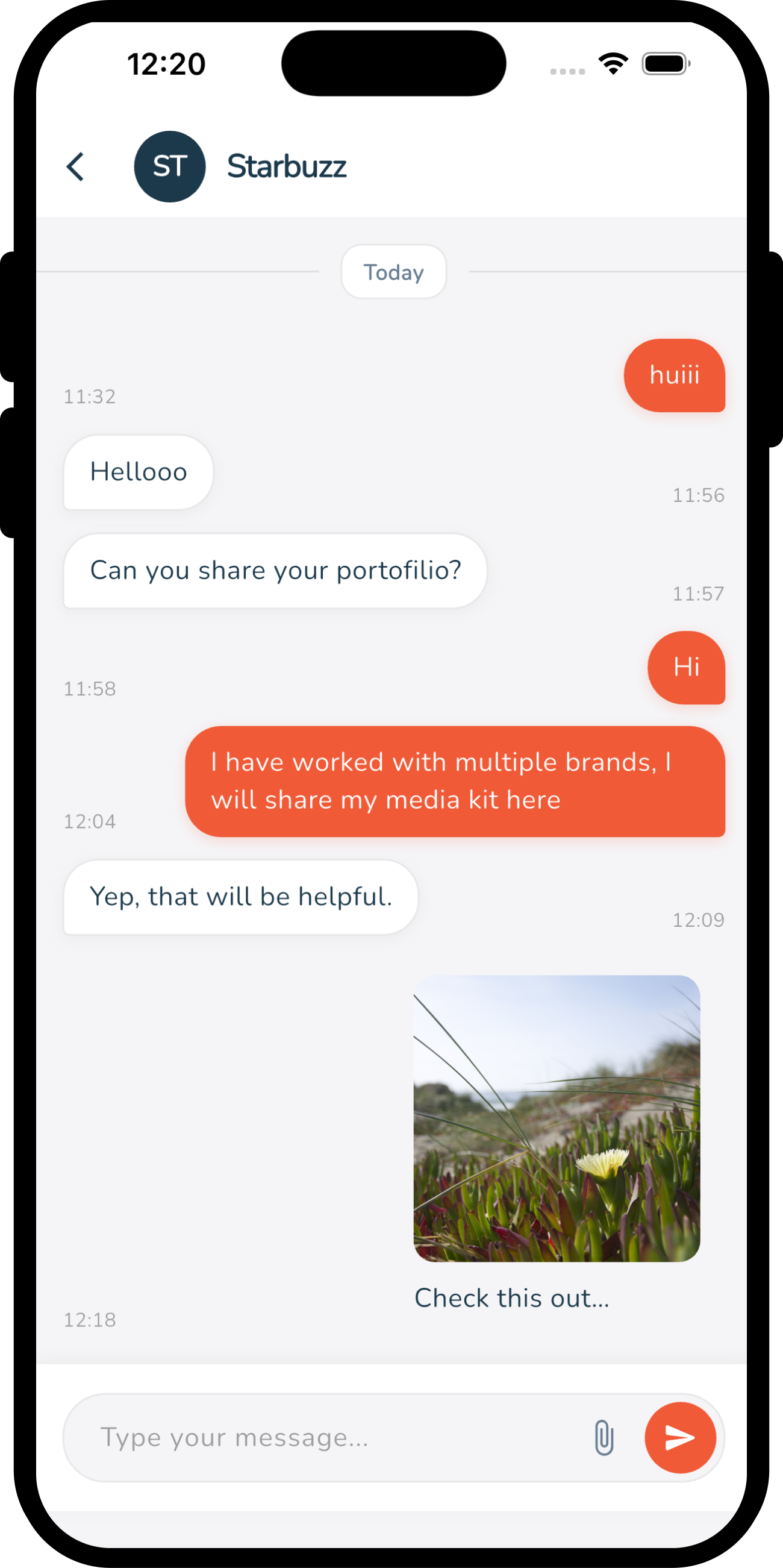 Professional chat space illustration