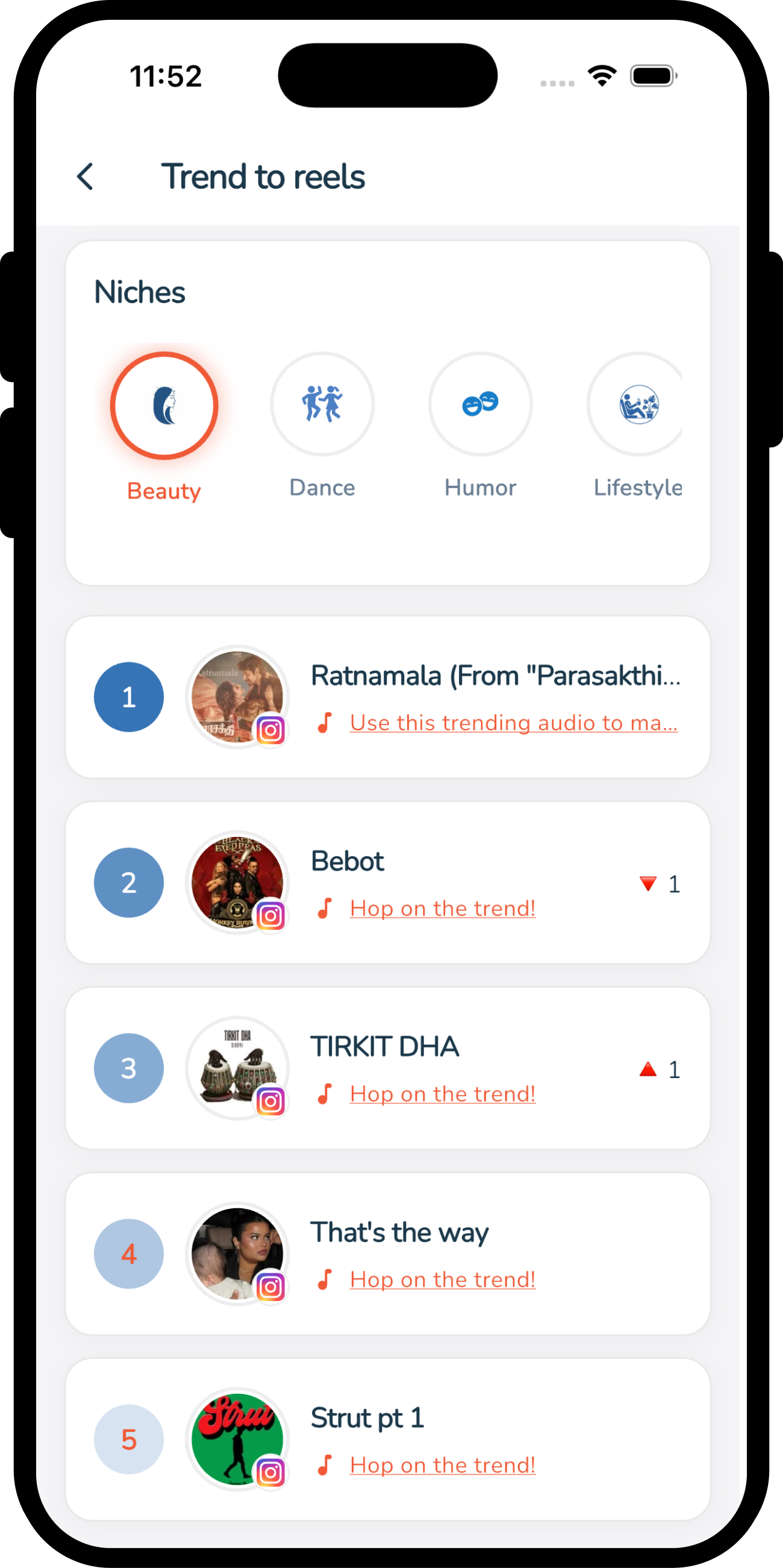 Stay updated with trending music. illustration